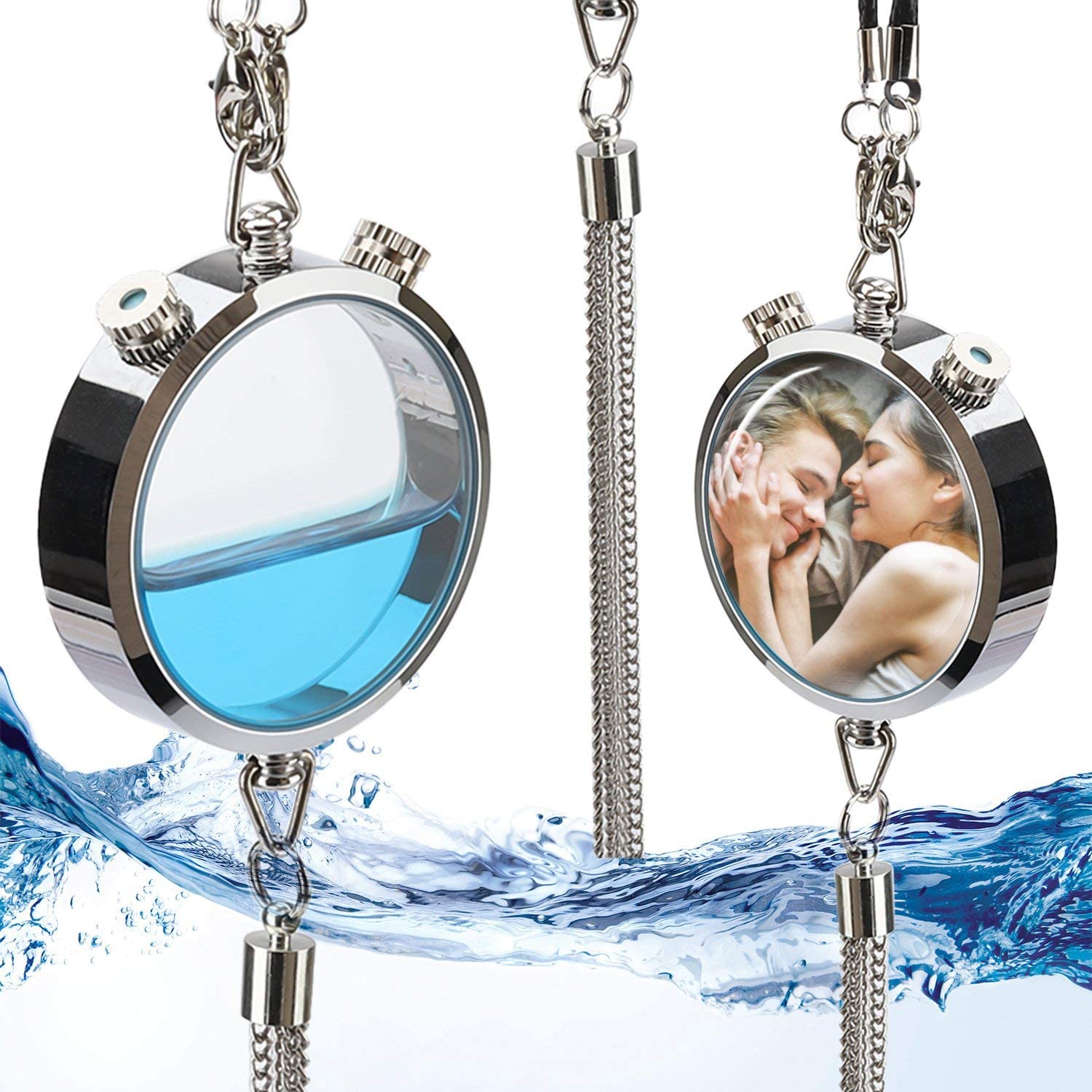 custom car perfume air freshener pendant with picture