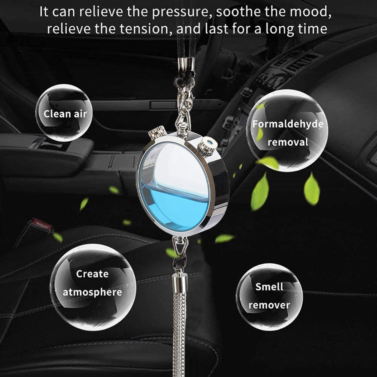 custom car perfume air freshener pendant with picture