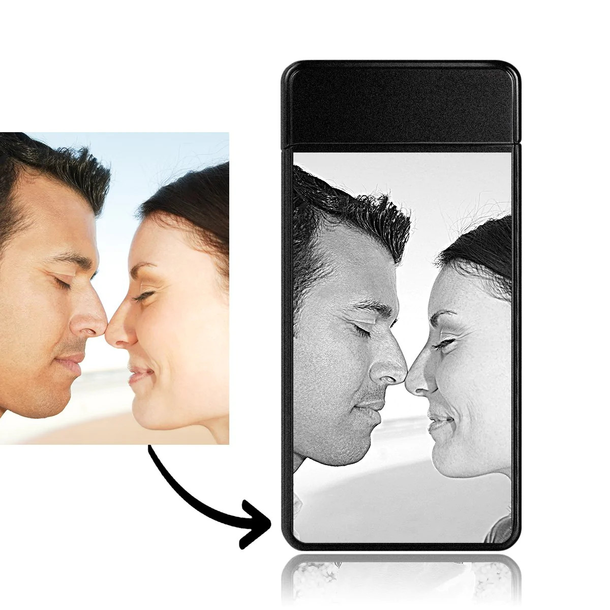 personalized photo electric lighter