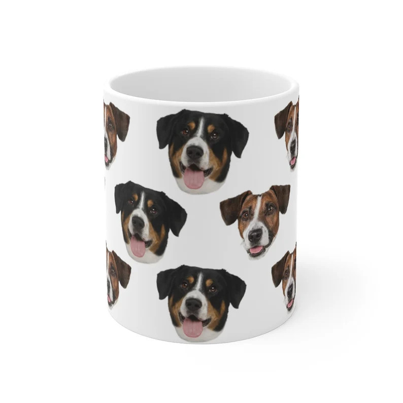 custom dog face coffee mug