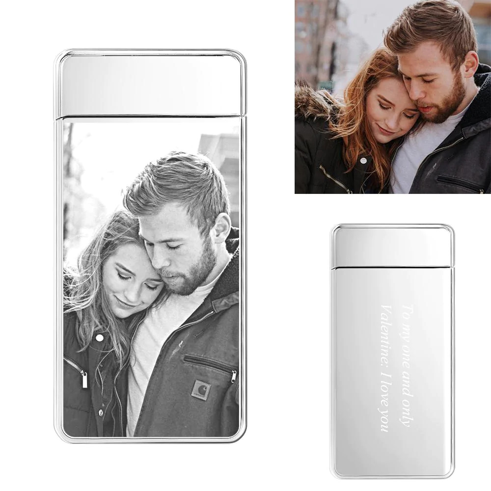custom electric lighter with photo