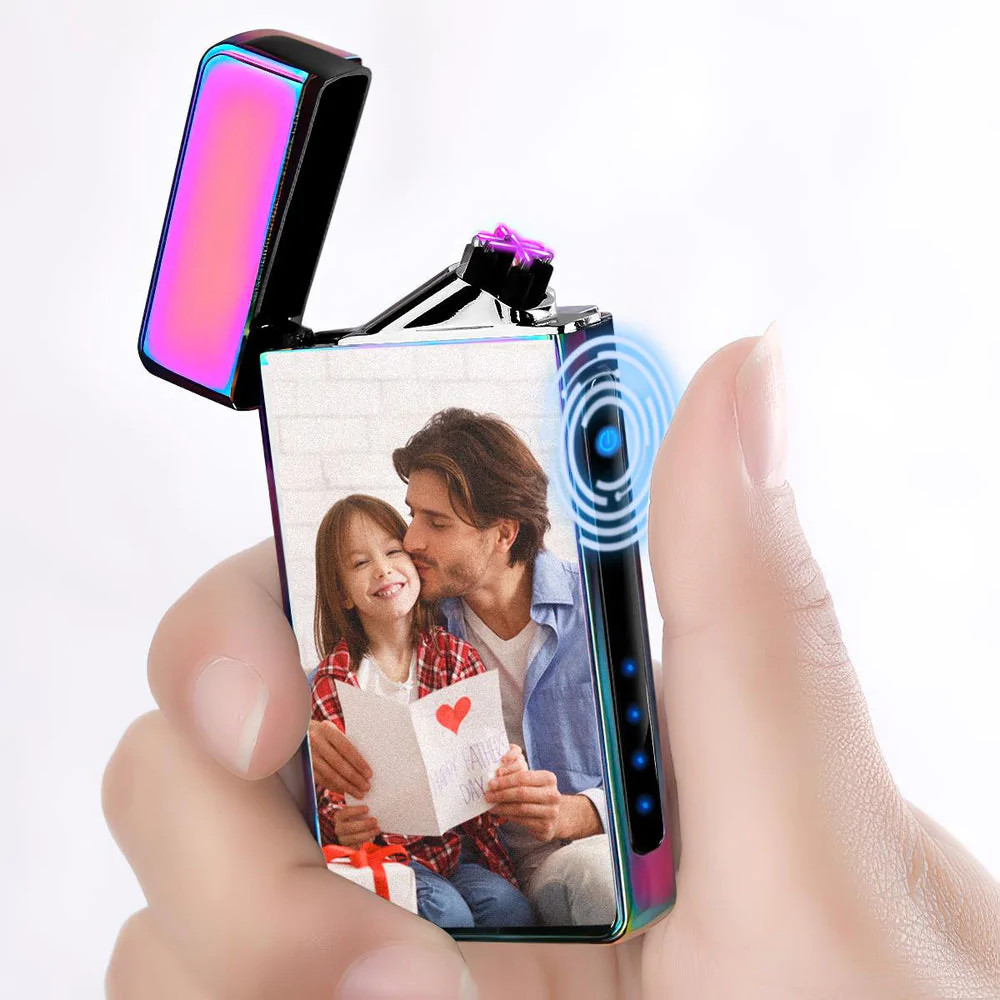 photo engraved electric lighter