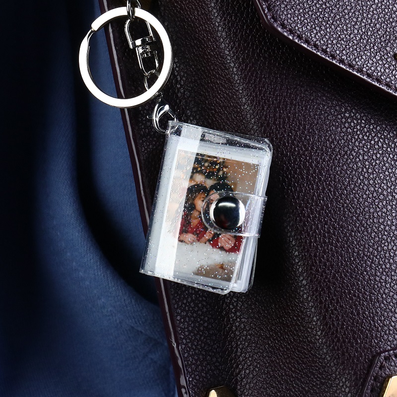 personalized mini keychain scrapbook