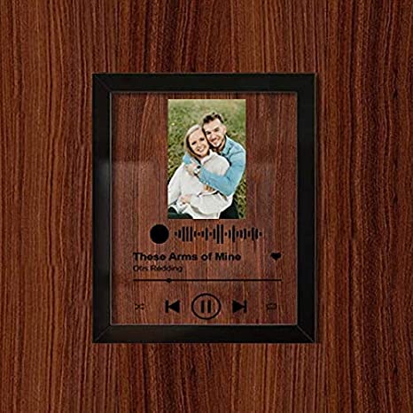 custom spotify song picture frame