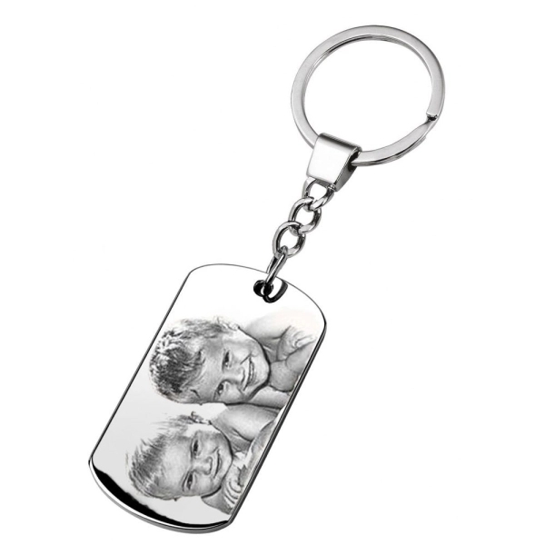 custom made funny drive safe keychain with picture