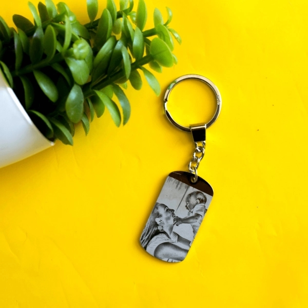 custom made funny drive safe keychain with picture