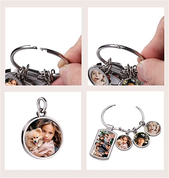 Customized backpack keychain for Family